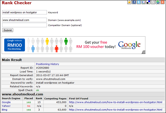 5 Excellent Websites for Checking Google Keyword Rankings